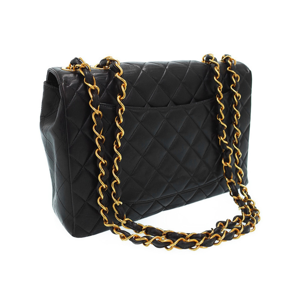 Chanel Deca Matelasse Chain Shoulder Bag Lambskin - Picture 2 of 9